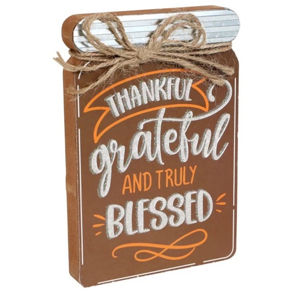 Jar Blessed & Thankful main image 1